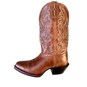 Durango DRD0475 Women’s 8 Caramel Leather Western R-Toe Boots